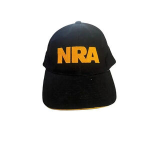 NRA National Rifle Association Cotton American Flag Adjustable Hat Cap Size OS